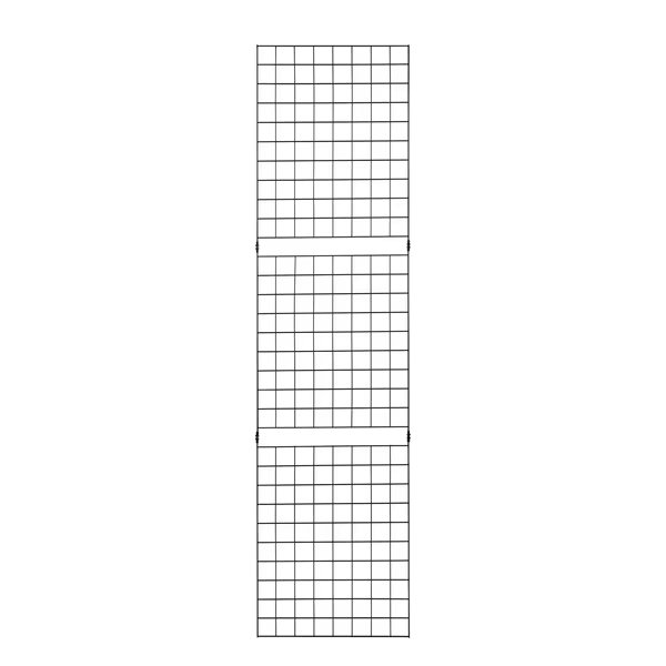 2'x8' Black Portable Grid Panel, Pack Of 3, Econoco, Mfr#: B2X8